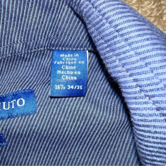 Vince camuto dress shirt 16.5 34/35 - Picture 4 of 6